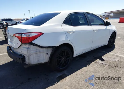 2015 Toyota Corolla Le Plus from USA, damaged, VIN 2T1BURHE3FC418486